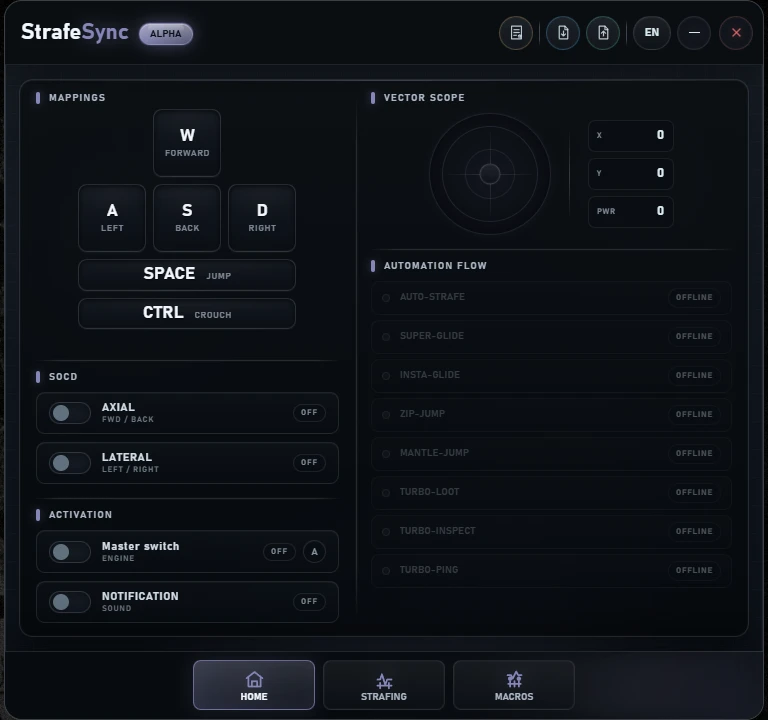 StrafeSync - KBM Configs