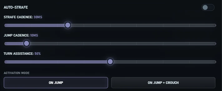 StrafeSync - KBM Configs