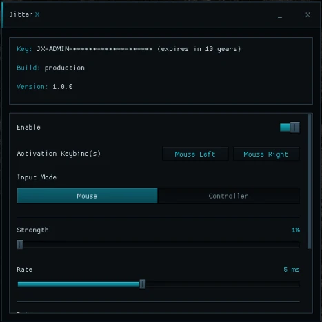 JitterX - Jitter aim